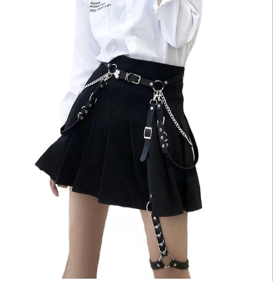 【24h以内発送】 浴衣 地雷系 パンク 黒 y2k 浴衣セット