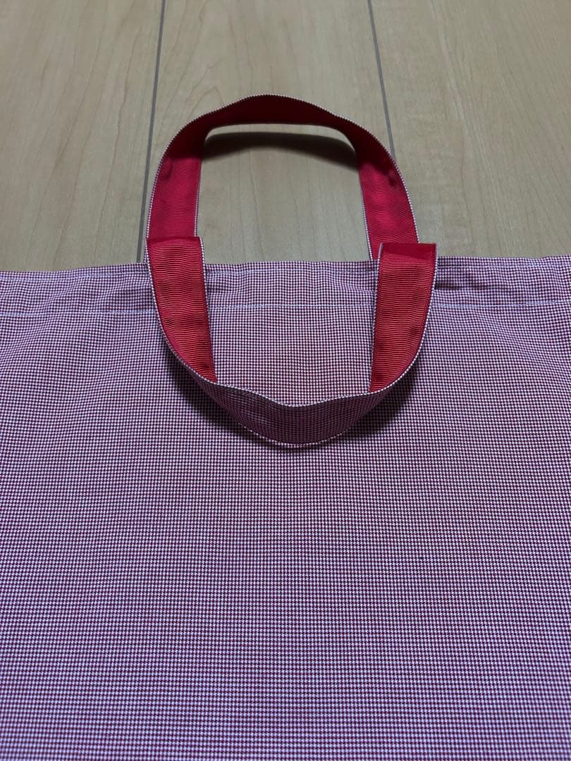 【美品】familiar ファミリア トートバッグ レッスンバッグ