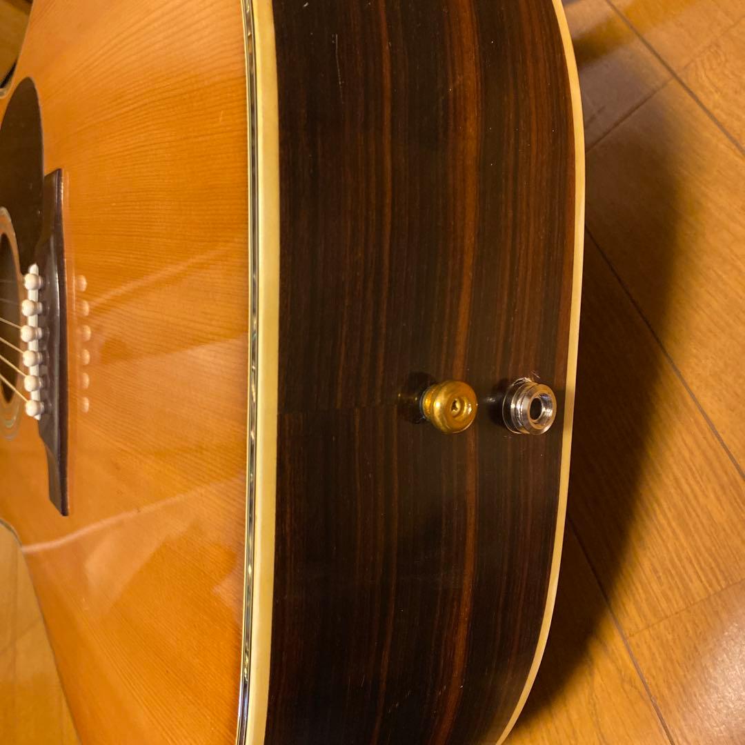 ハカランダ、古賀ギター、バードケース、ピックアップ付き、ビンテージ稼働品