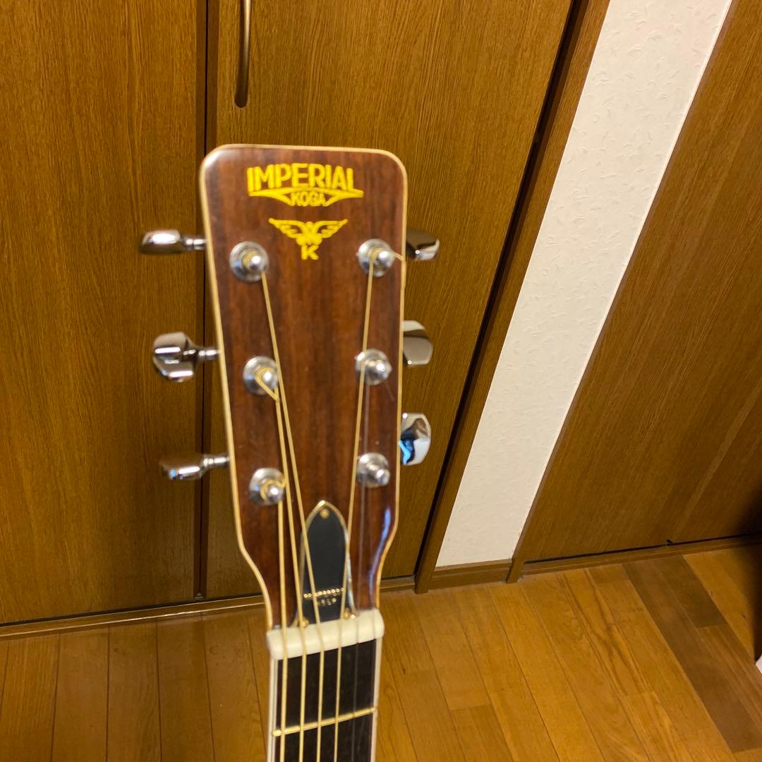 ハカランダ、古賀ギター、バードケース、ピックアップ付き、ビンテージ稼働品