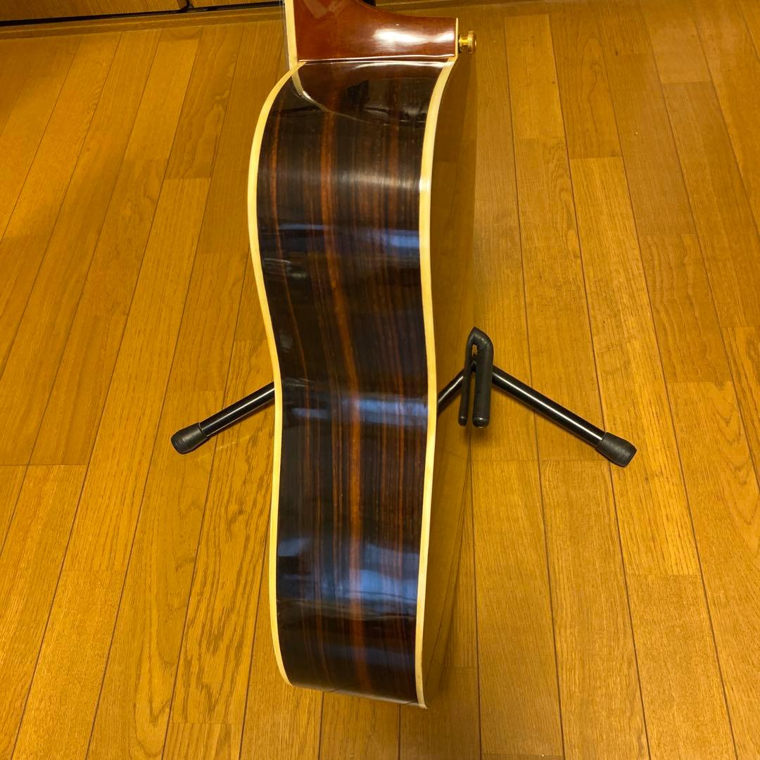 ハカランダ、古賀ギター、バードケース、ピックアップ付き、ビンテージ稼働品