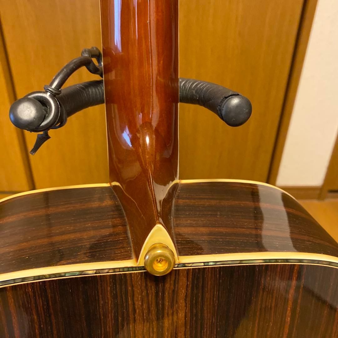 ハカランダ、古賀ギター、バードケース、ピックアップ付き、ビンテージ稼働品