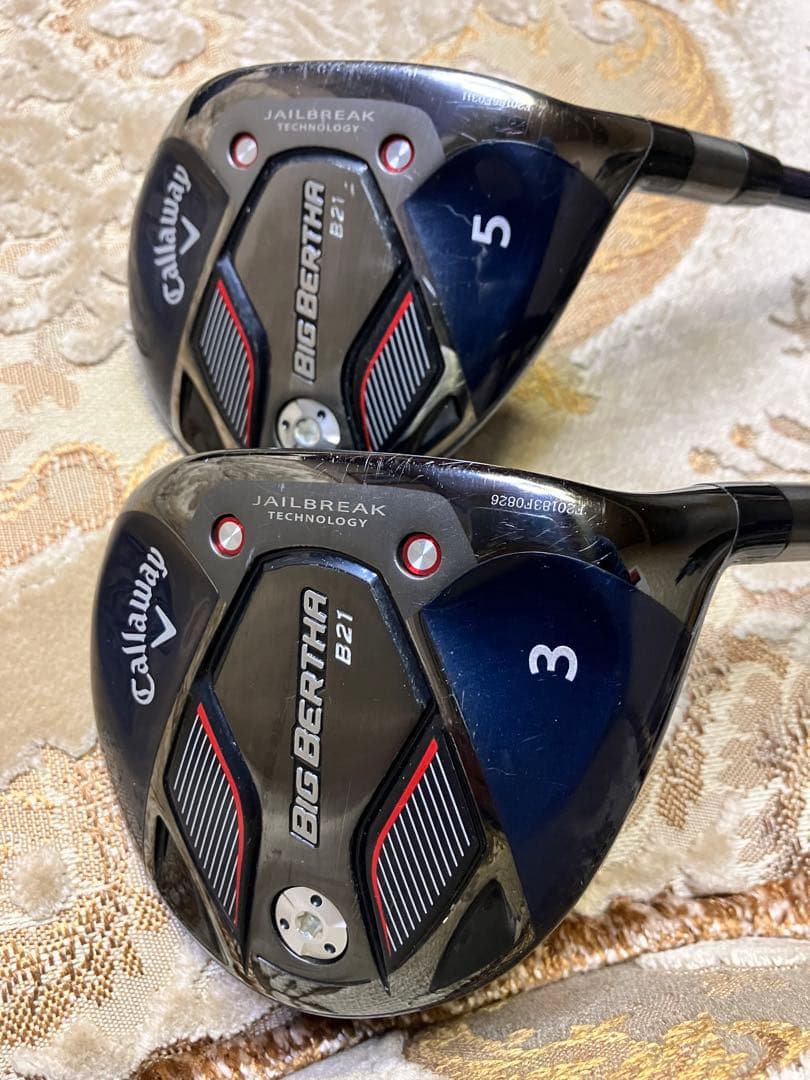 Callaway Big Bertha B21 フェアウェイウッド 3W 5W