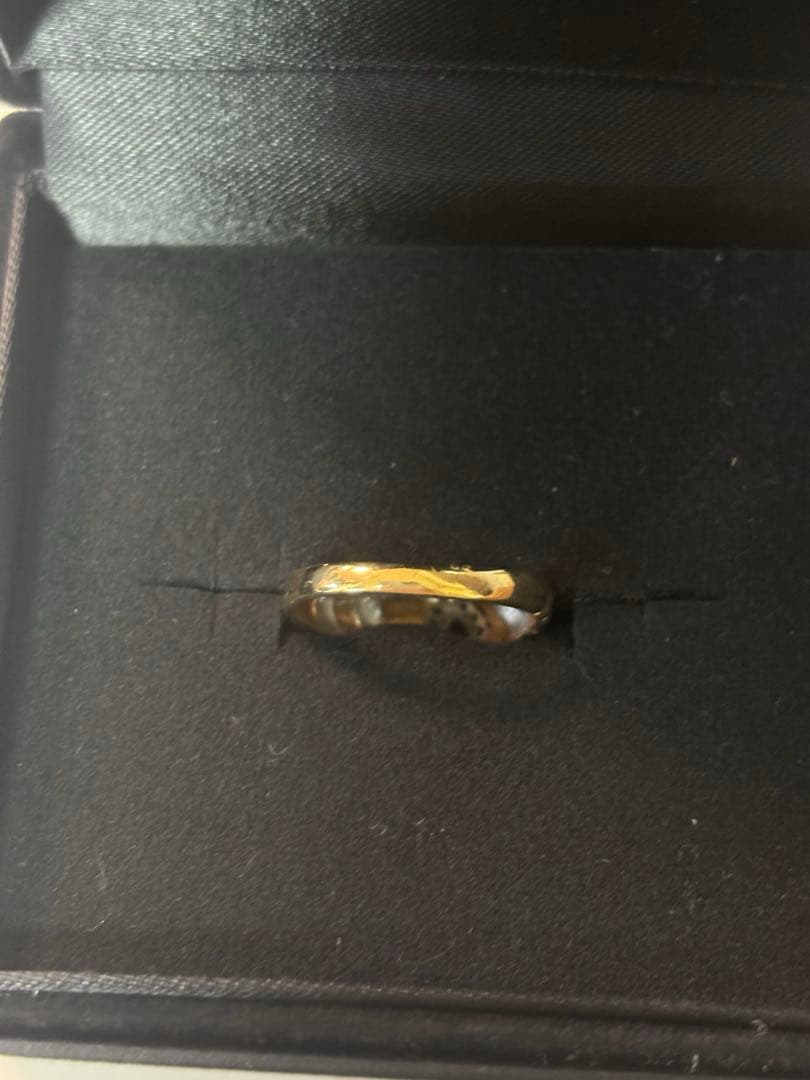 k18 pt900 ルビーとダイヤのコンビリング　約12号