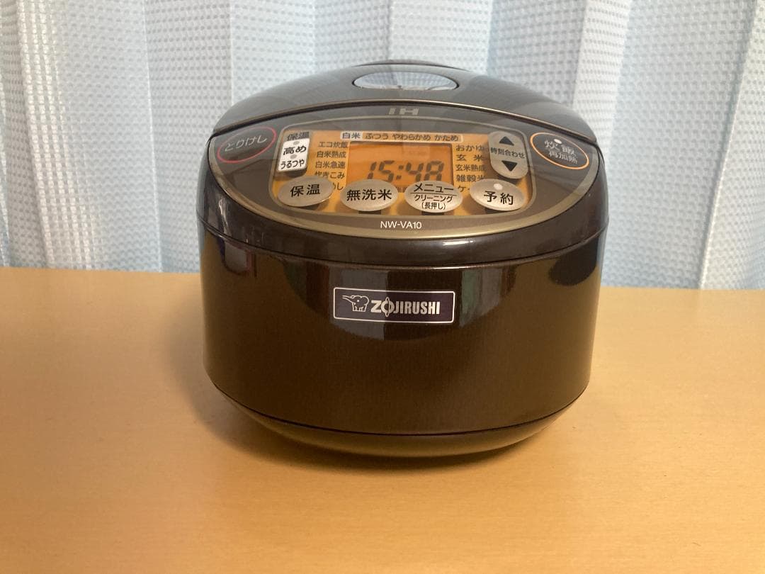 ★美品★ZOJIRUSHI NW-VA10型 IH炊飯ジャー19年製 1,0L