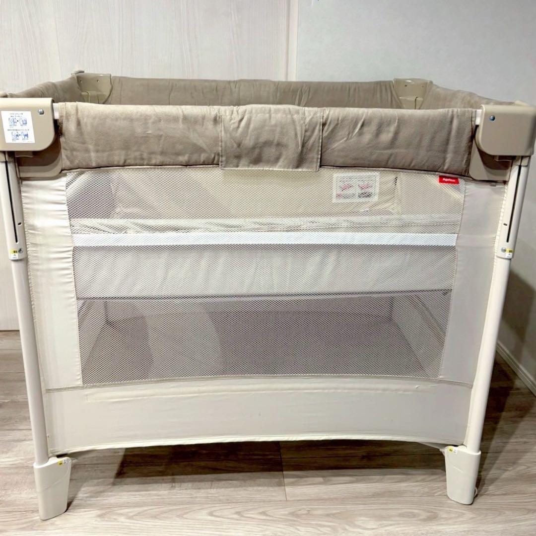 アップリカ ココネルエアープラス＋カトージミニベッド用布団＋サンデシカ防水シーツ