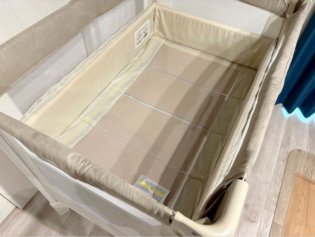 アップリカ ココネルエアープラス＋カトージミニベッド用布団＋サンデシカ防水シーツ