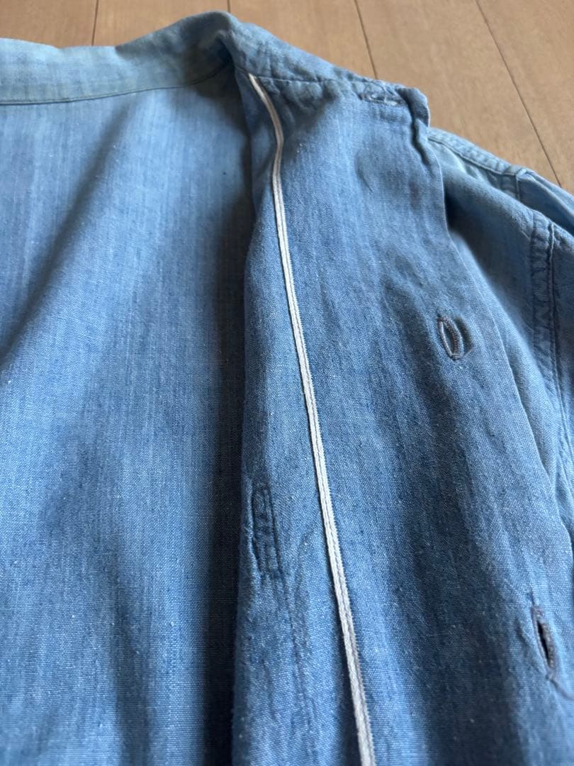 50s 60s ヴィンテージ 希少 レア 耳付き シャンブレー シャツ