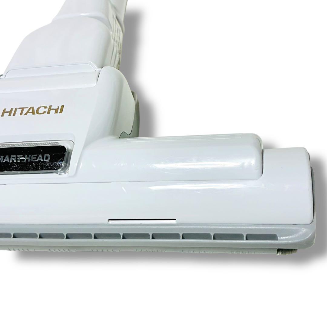 【美品】D-AP47 日立 掃除機 スマートヘッド ホワイト CV-KP300H