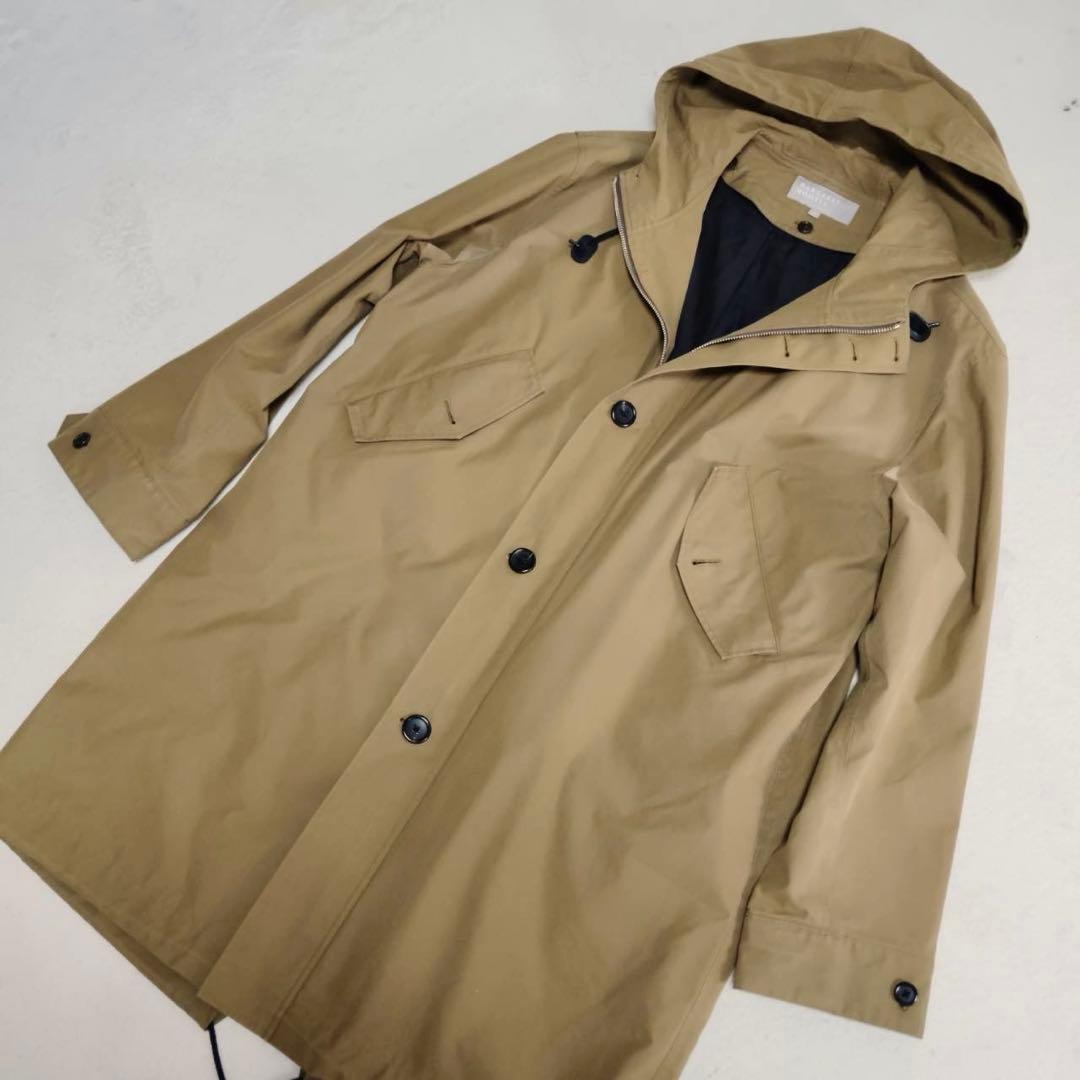 極美品　マーガレットハウエル　モッズコート　フーデットコート　ライナー付き　L