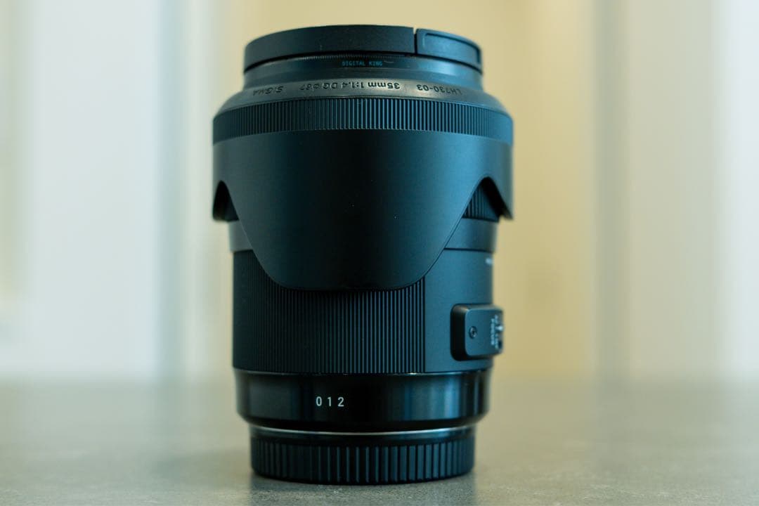 【EFマウント】SIGMA 35mm f/1.4 DG HSM レンズ