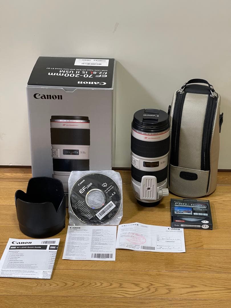 EF70-200mm F2.8L IS II USM ズームレンズ Canon