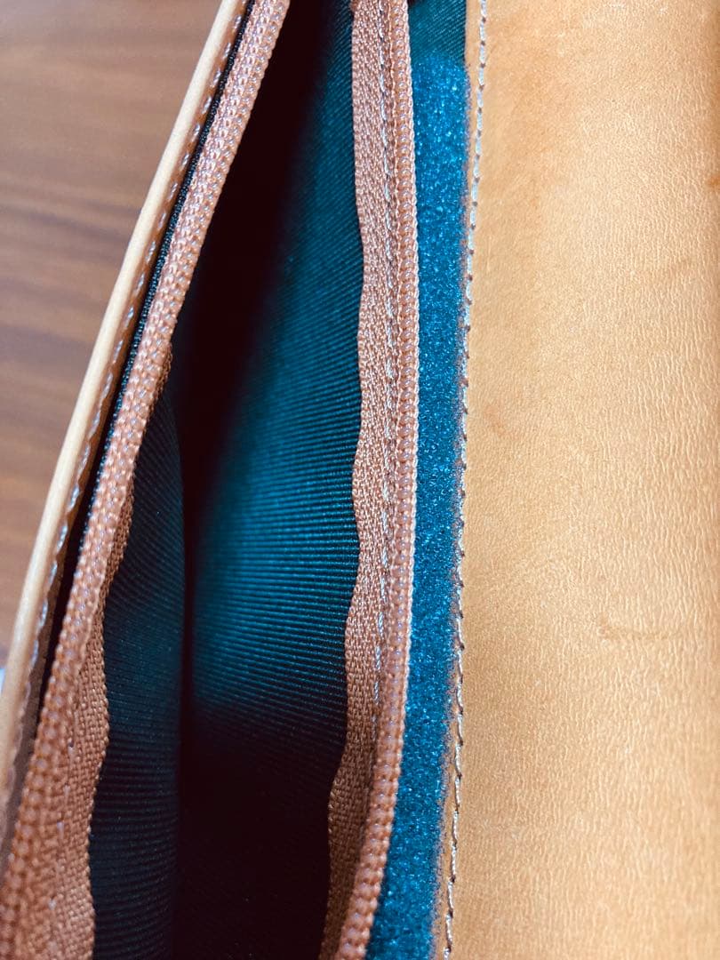 【未使用】ロカド シェルコードバン 長財布 ライトブラウン