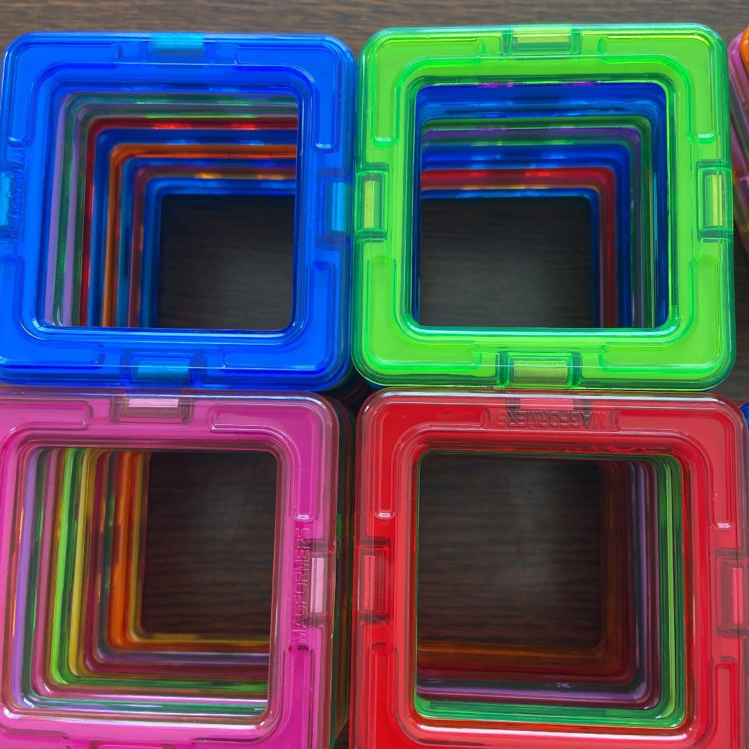 【期間限定値下げ】ボーネルンド　マグネット マグフォーマー　１０８ピース