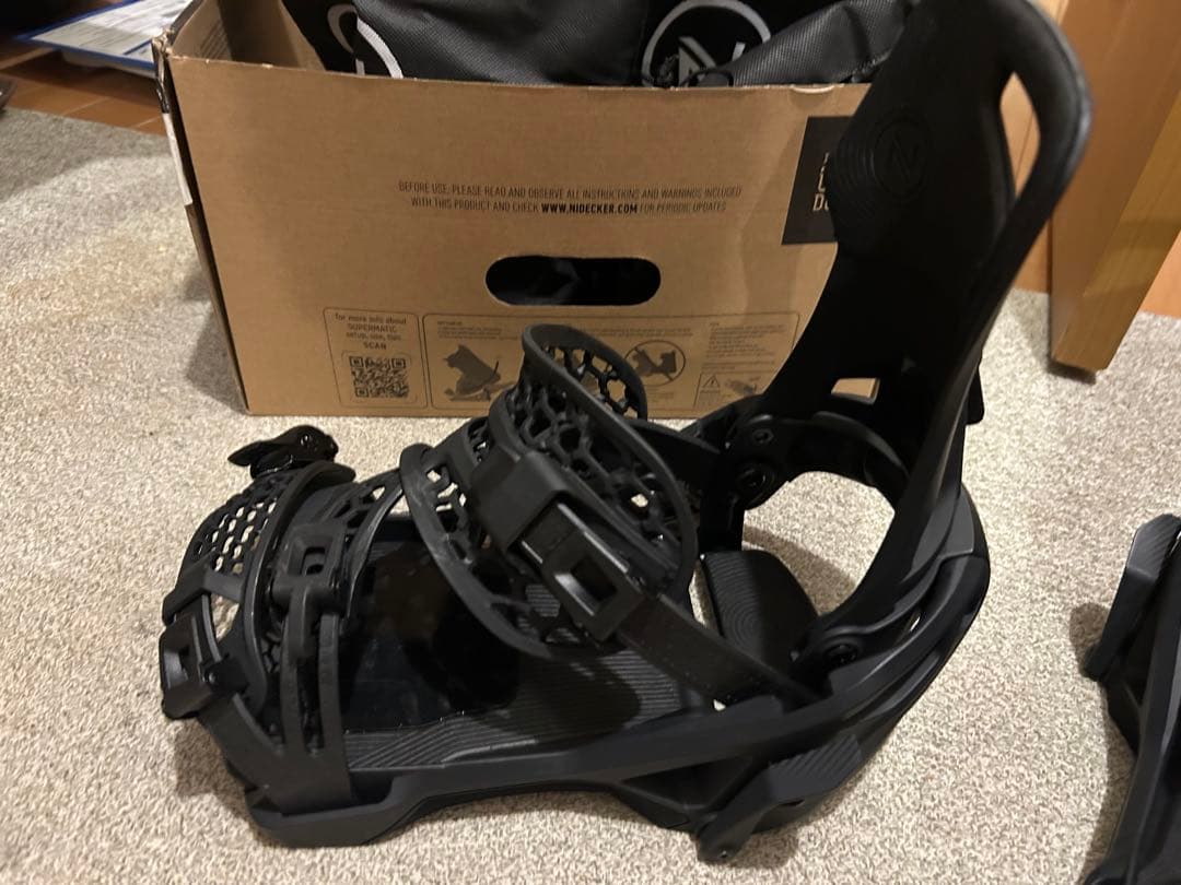 Nidecker スノーボード ビンディング ブラック L size