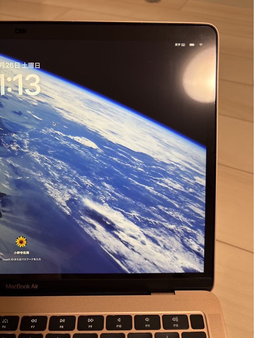 MacBook Air 13インチ ゴールド
