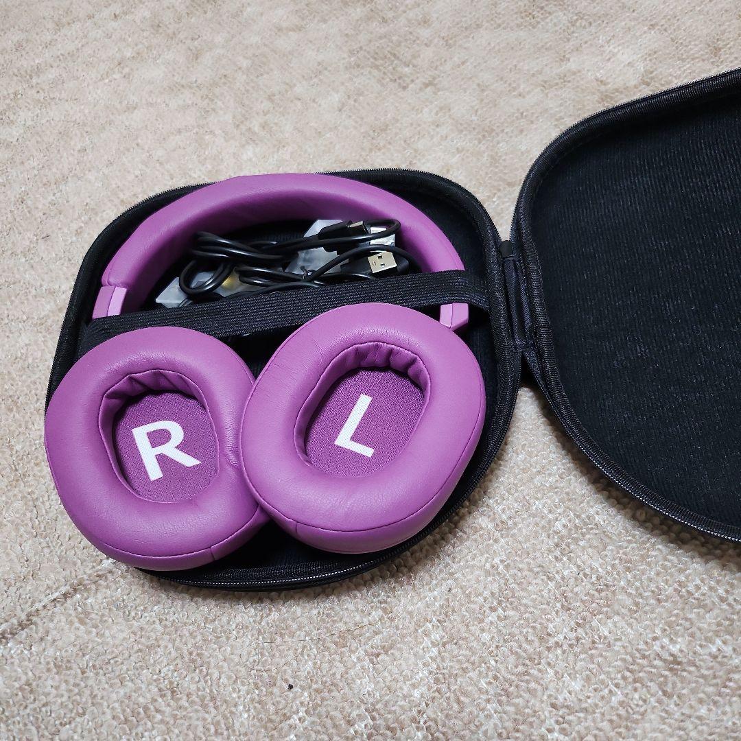 Srythm ワイヤレスヘッドホン 紫明日まで値下げ