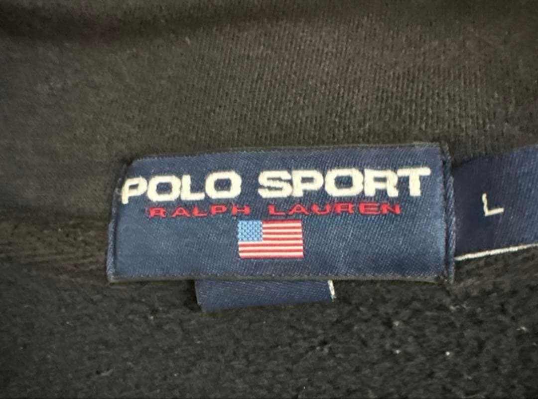 ポロスポーツ　ハーフジップ POLO 古着 トレーナー
