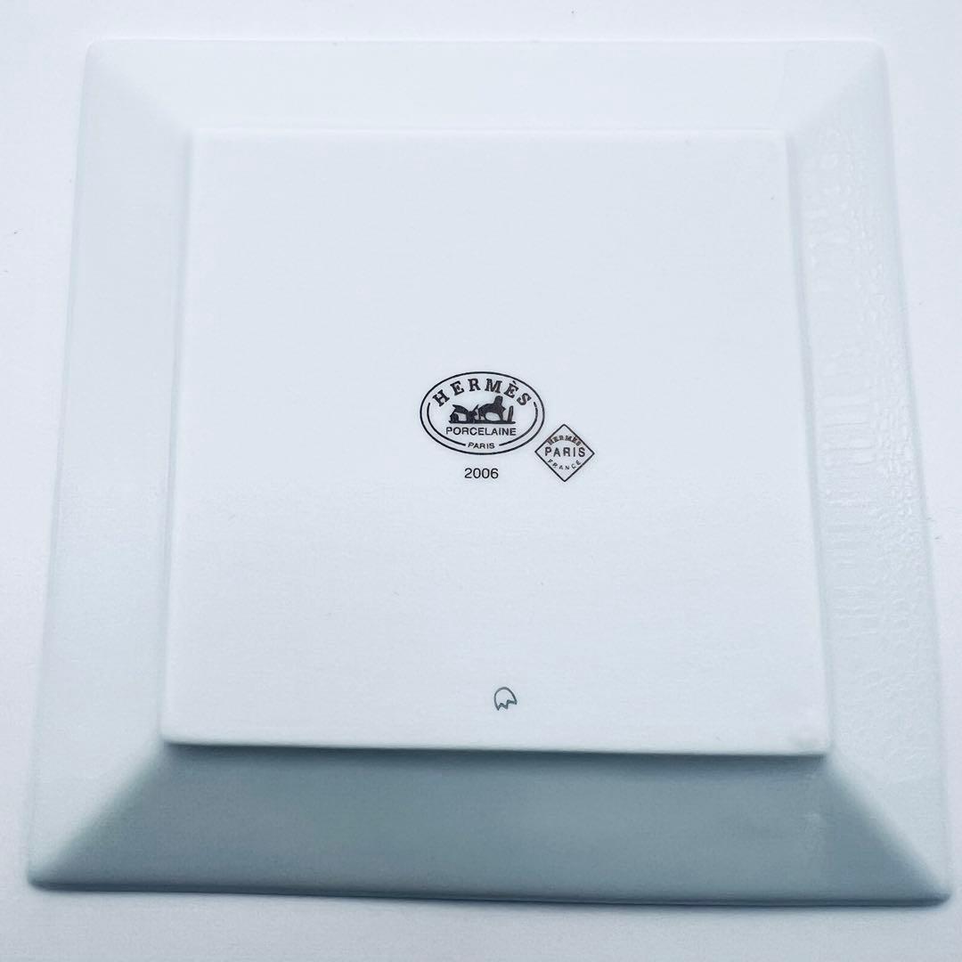 美品　希少品　エルメス　テーブルウェア　スモールプレート　ミニトレイ 2006