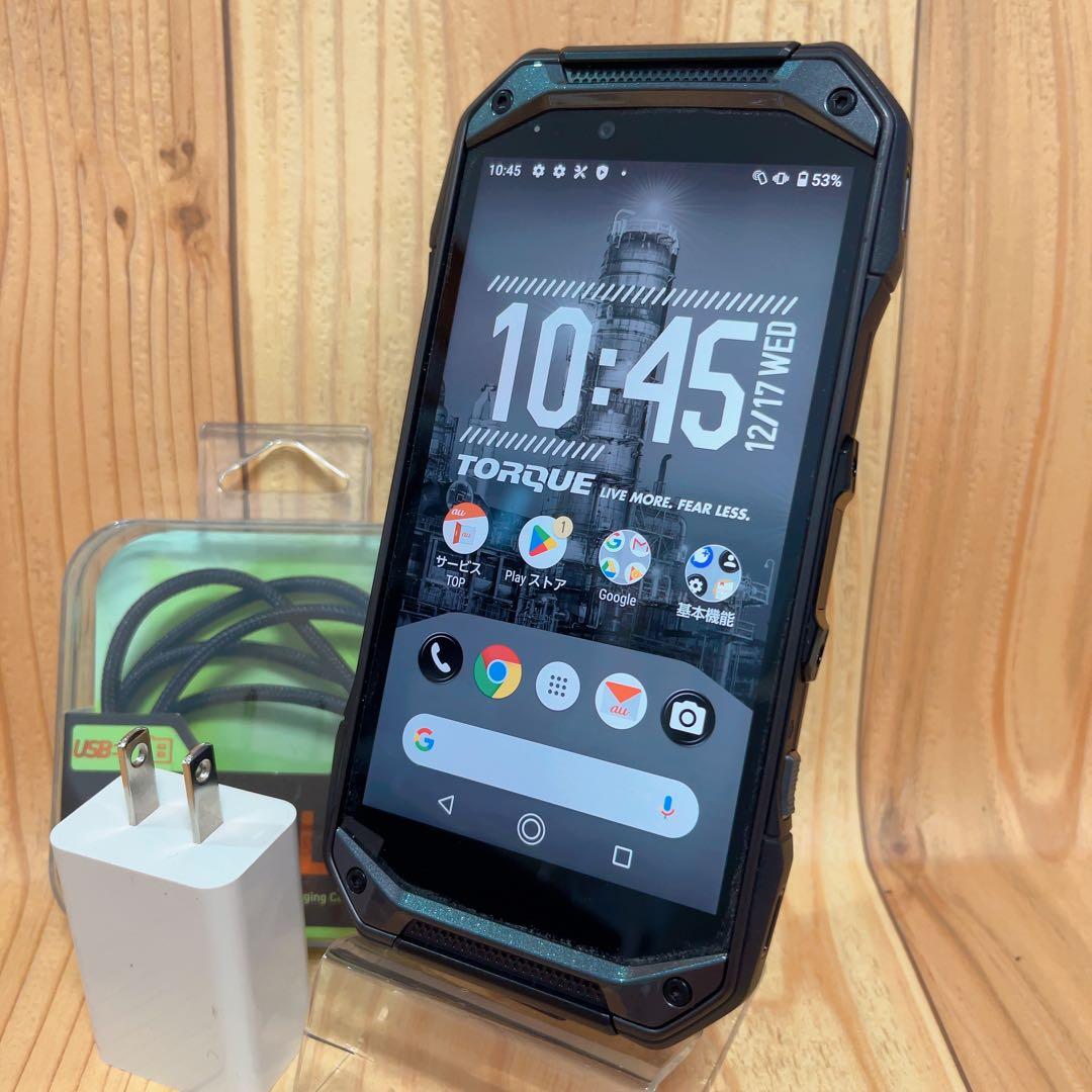 SIMフリー 本体 TORQUE G04 64 GB 064 ブラック 電池良好