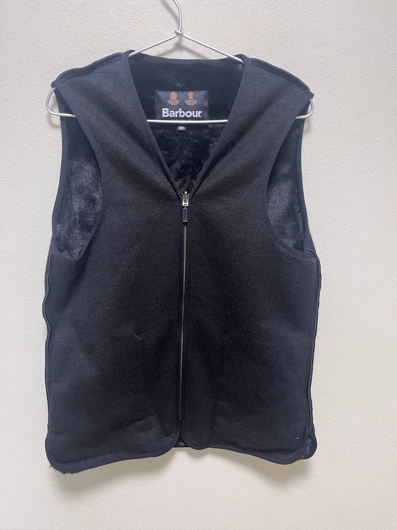 Barbour バブアー ライナーファーベスト　ブラック36
