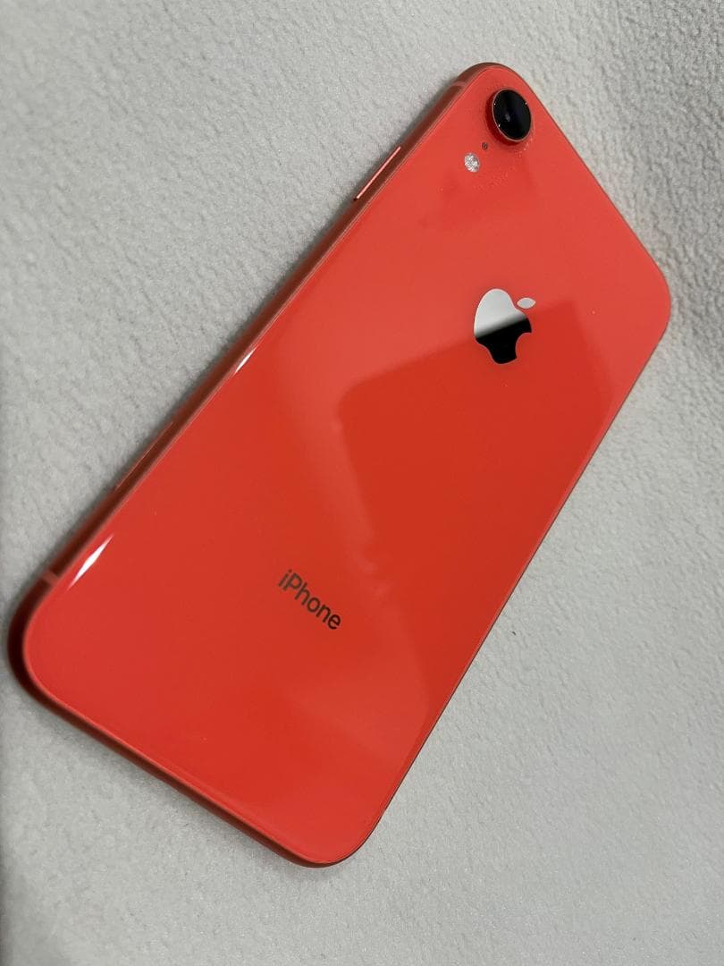 iPhoneXR 256GB コーラル MT102J／A SIMフリー