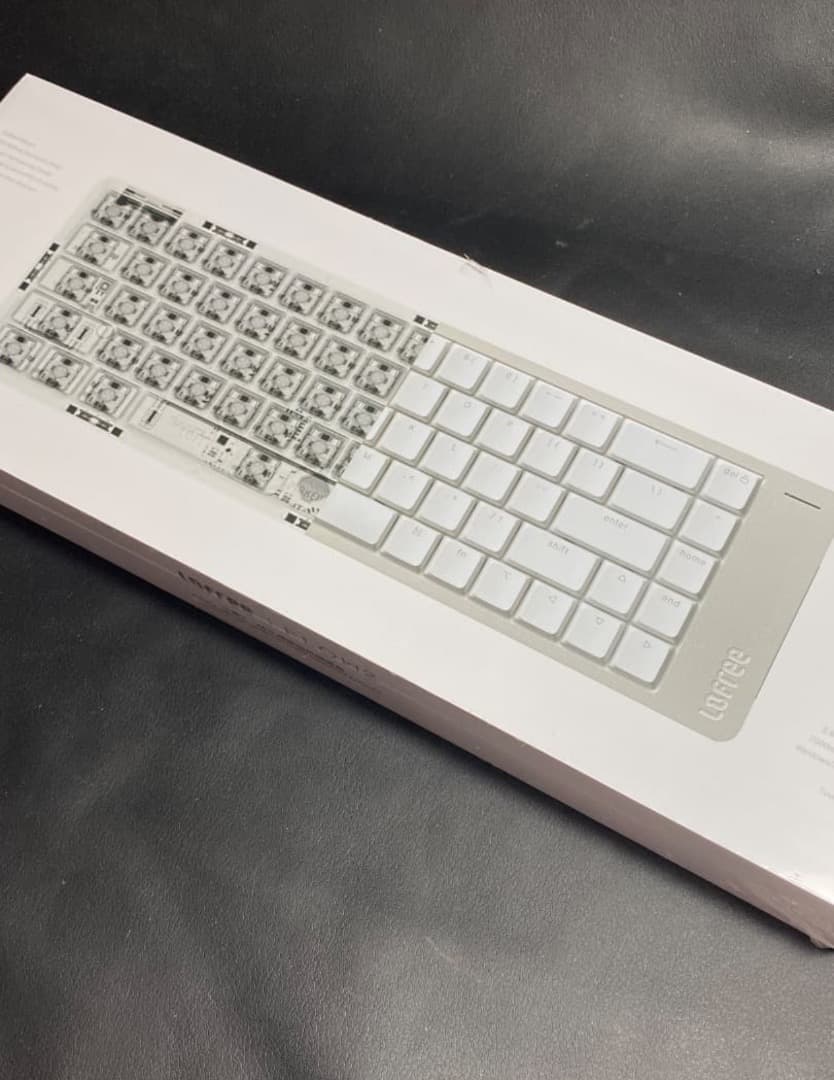新品未使用 Lofree flow2 68キー Sliver ホワイト