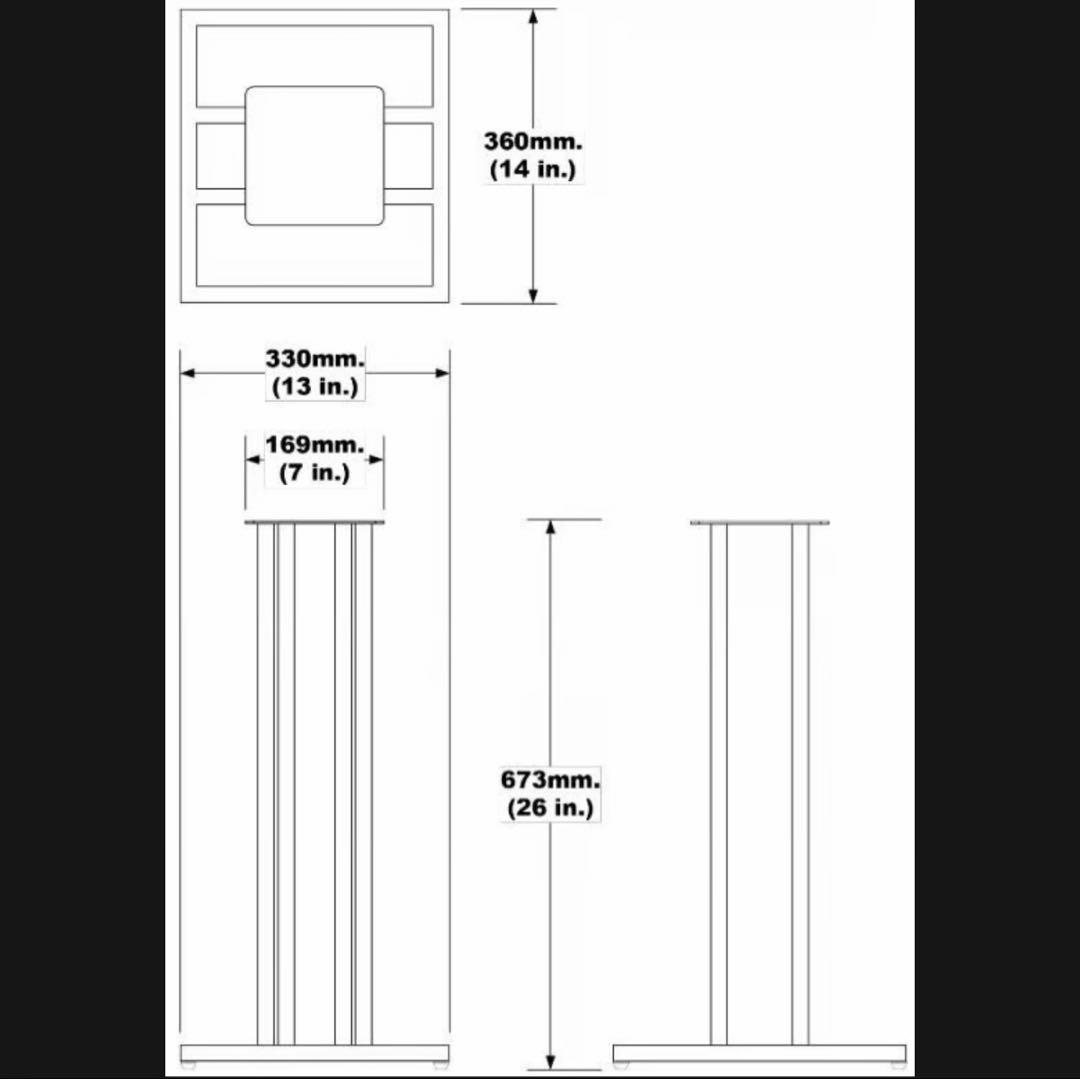 JBL純正スピーカースタンド JS-65 （ペア）