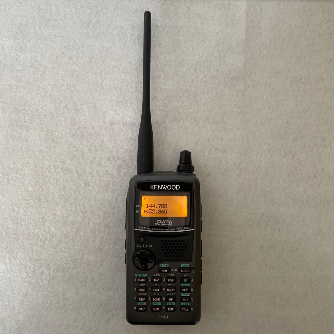 KENWOOD TH-D72 144/430MHz FMデュアルバンダー