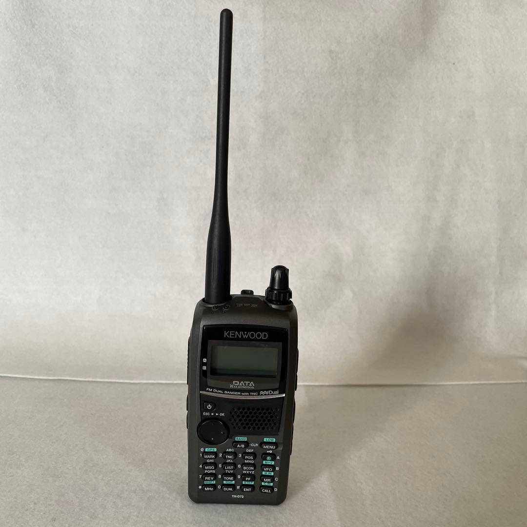 KENWOOD TH-D72 144/430MHz FMデュアルバンダー