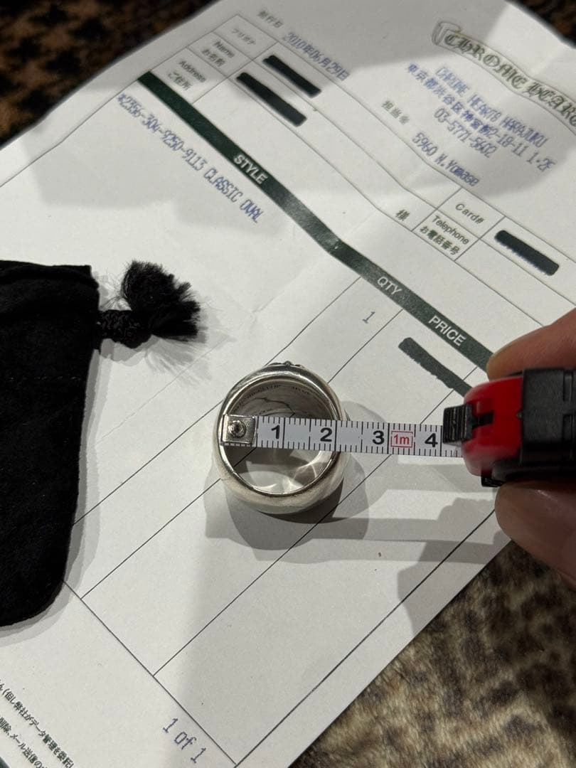 Chrome Hearts オーバルクロス25号