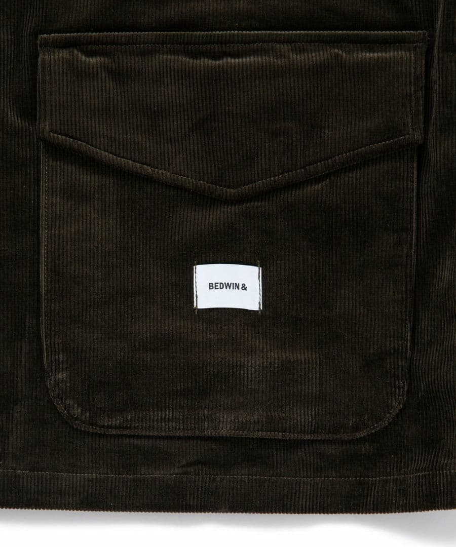 BEDWIN 　L/S CORDUROY COMBAT JACKET CLIFF