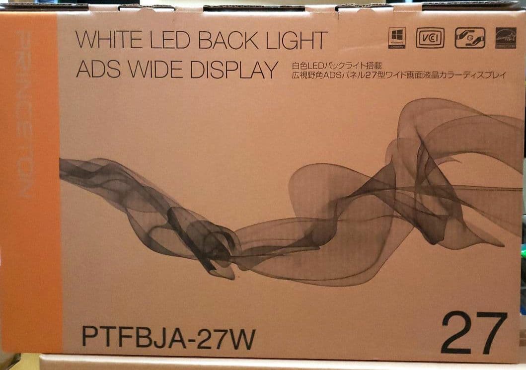 新品未開封　プリンストン PTFBJA-27W 27型ワイドカラー液晶