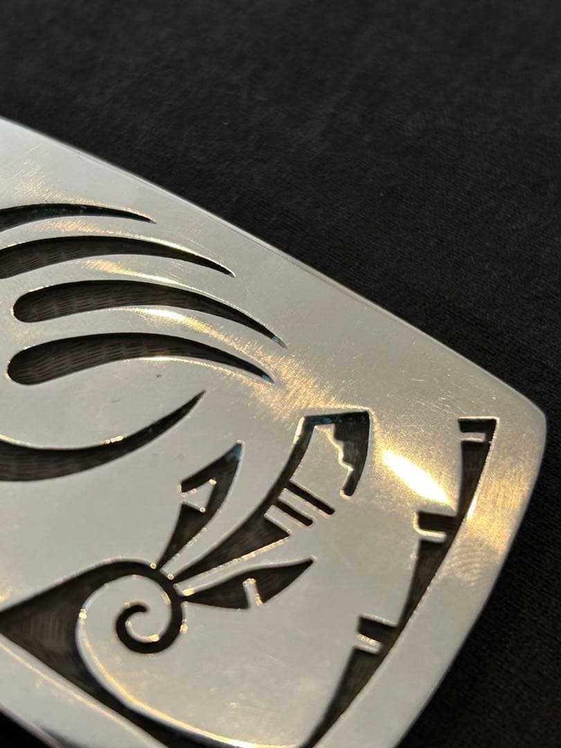 ホピ族 YOWYTFWA作　バックル