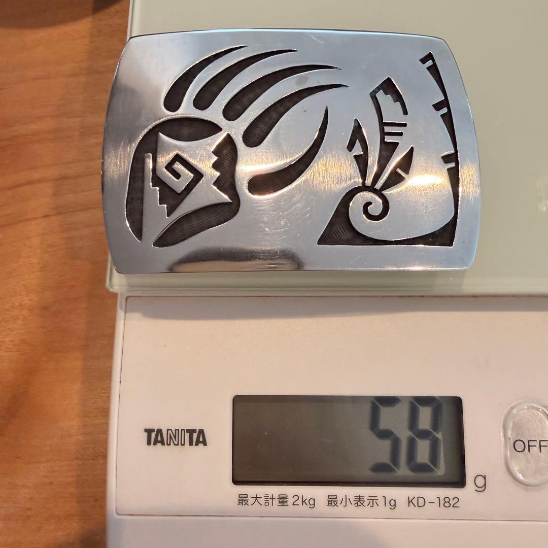 ホピ族 YOWYTFWA作　バックル