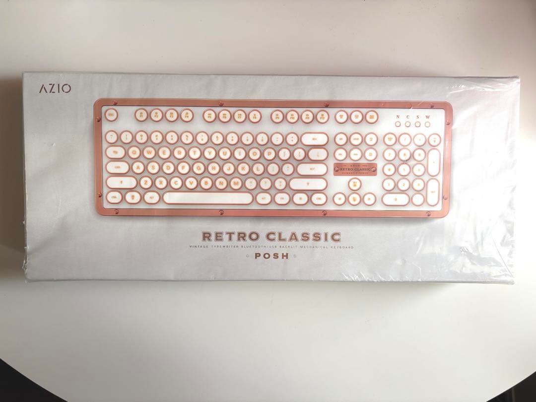 新品未開封　AZIO RETRO CLASSIC POSH キーボード本体