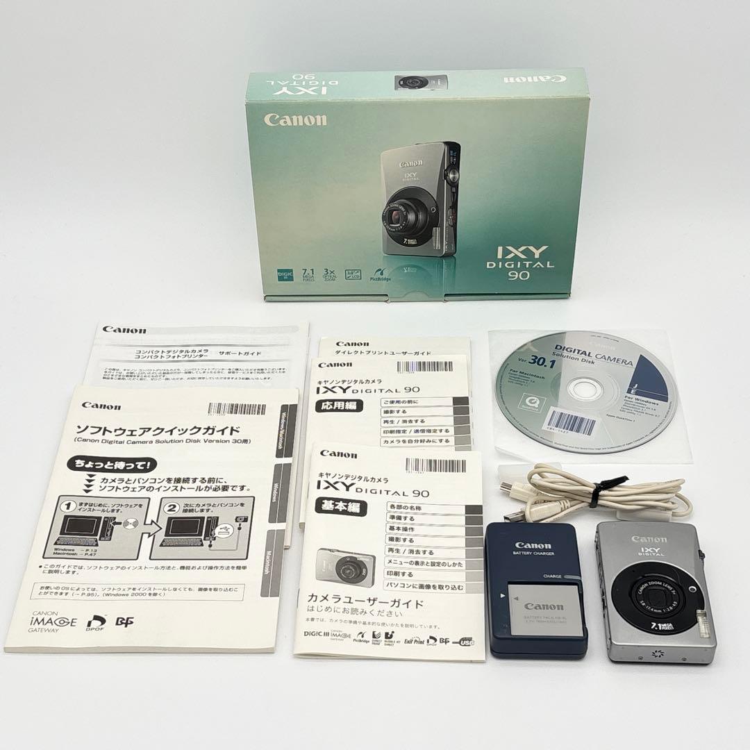 【動作品・箱付】CANON IXY Digital90 イクシー デジタル90
