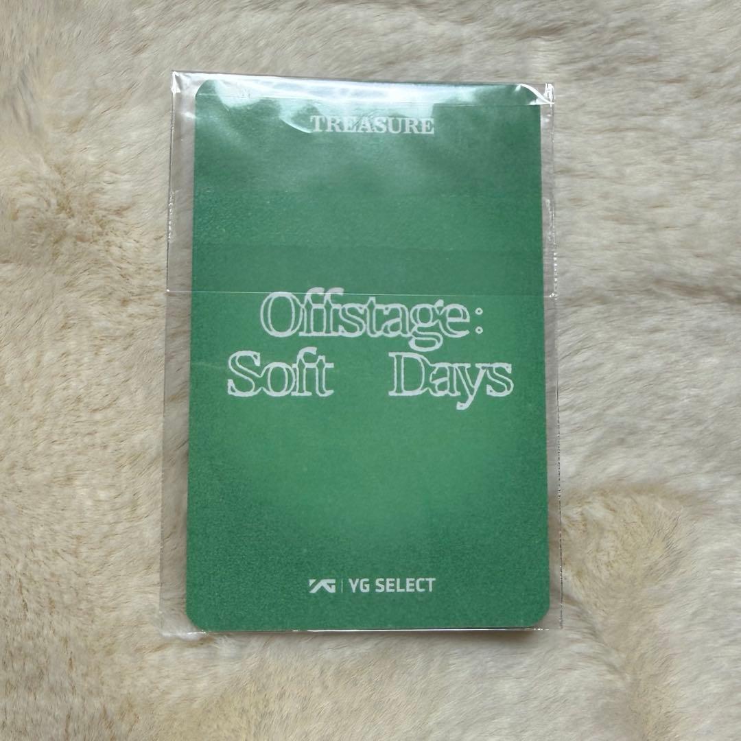 TREASURE アサヒ シーグリ 韓国ポップアップ 購入特典トレカ