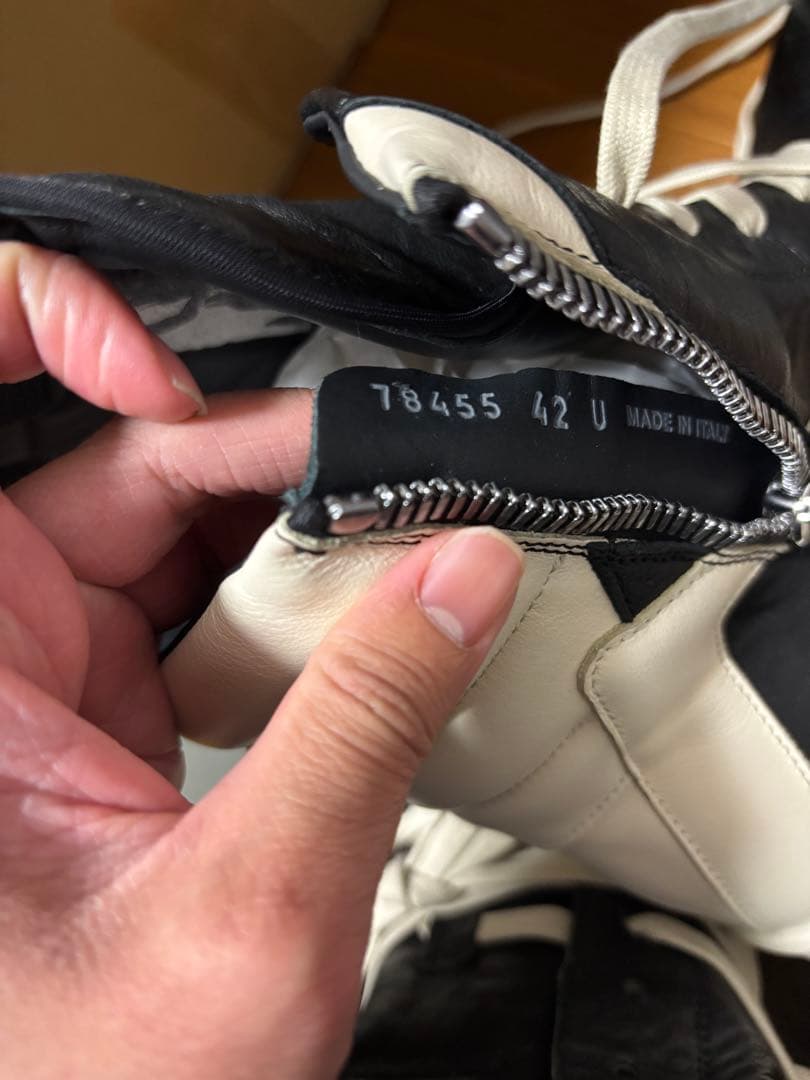 RICK OWENS メガバンパー ジオバスケット スニーカー