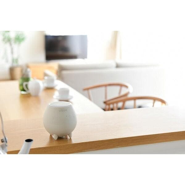 キュリオム Qriom UQUA ウクア ブルートゥーススピーカー オフホワイト