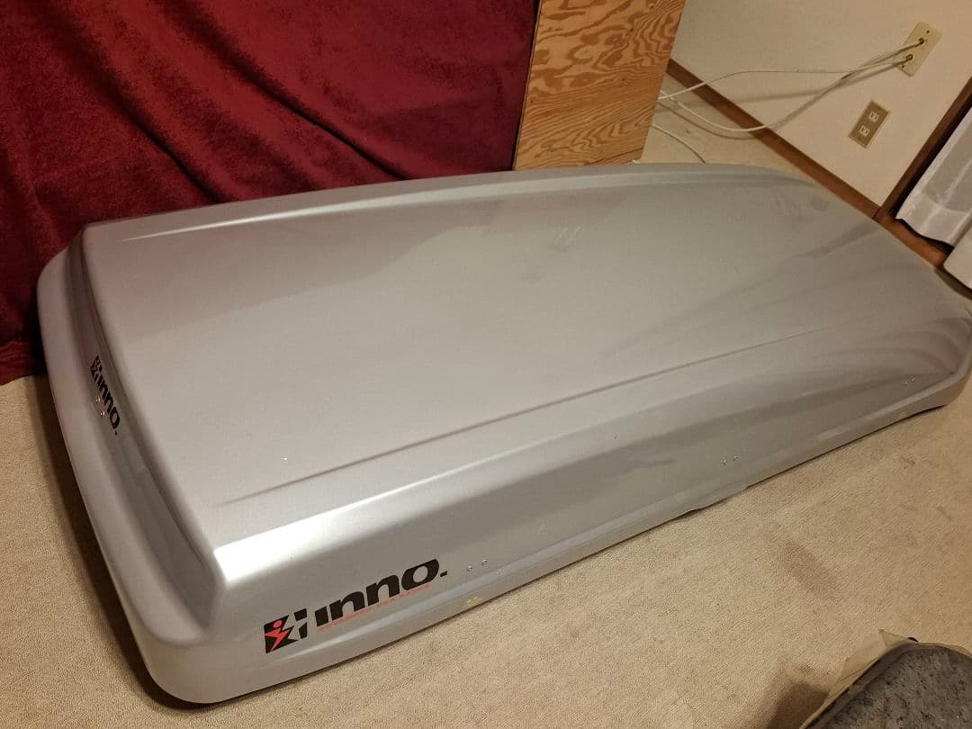 inno BRQ124 シルバー ルーフボックス 【直接渡し希望