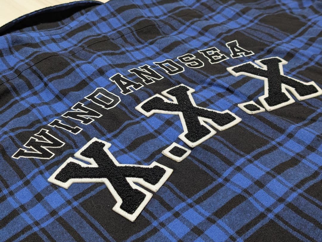 WIND AND SEA × GOD SELECTION XXX ネルシャツ L