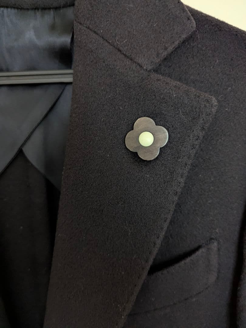 LARDINI（ラルディーニ） ウールフランネルチェスターコート サイズ44