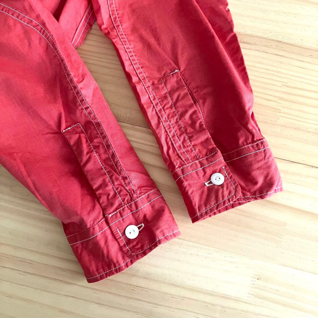 未使用 USA製 POST O’ALLS ワークシャツ コットンシャンブレー M