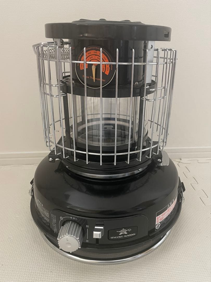 センゴクアラジン　ポータブルガスストーブ　360°GLASS