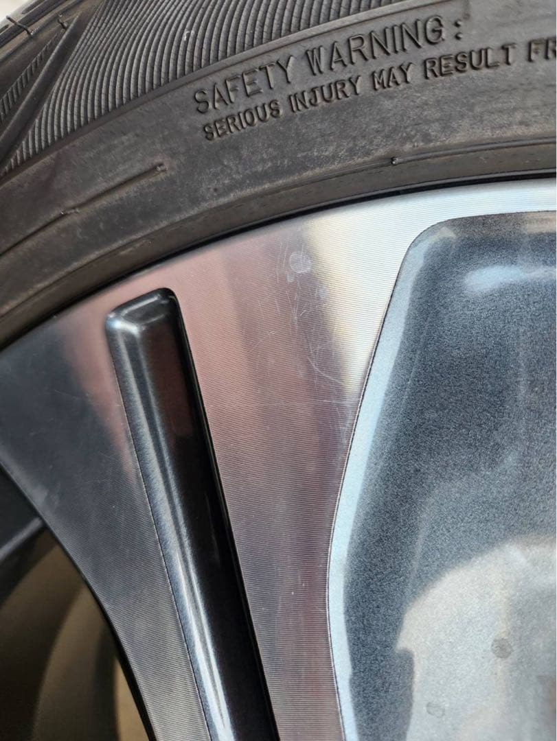 ★送料無料★美品日産純正ZE1リーフ 17インチアルミホイール＆タイヤ４本セット