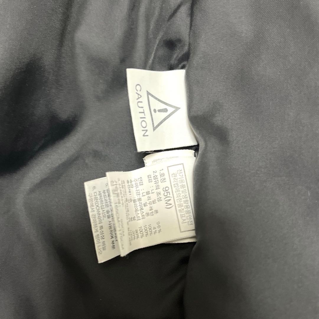 ノースフェイス ロングダウンジャケット メンズM レディースXL ブラック