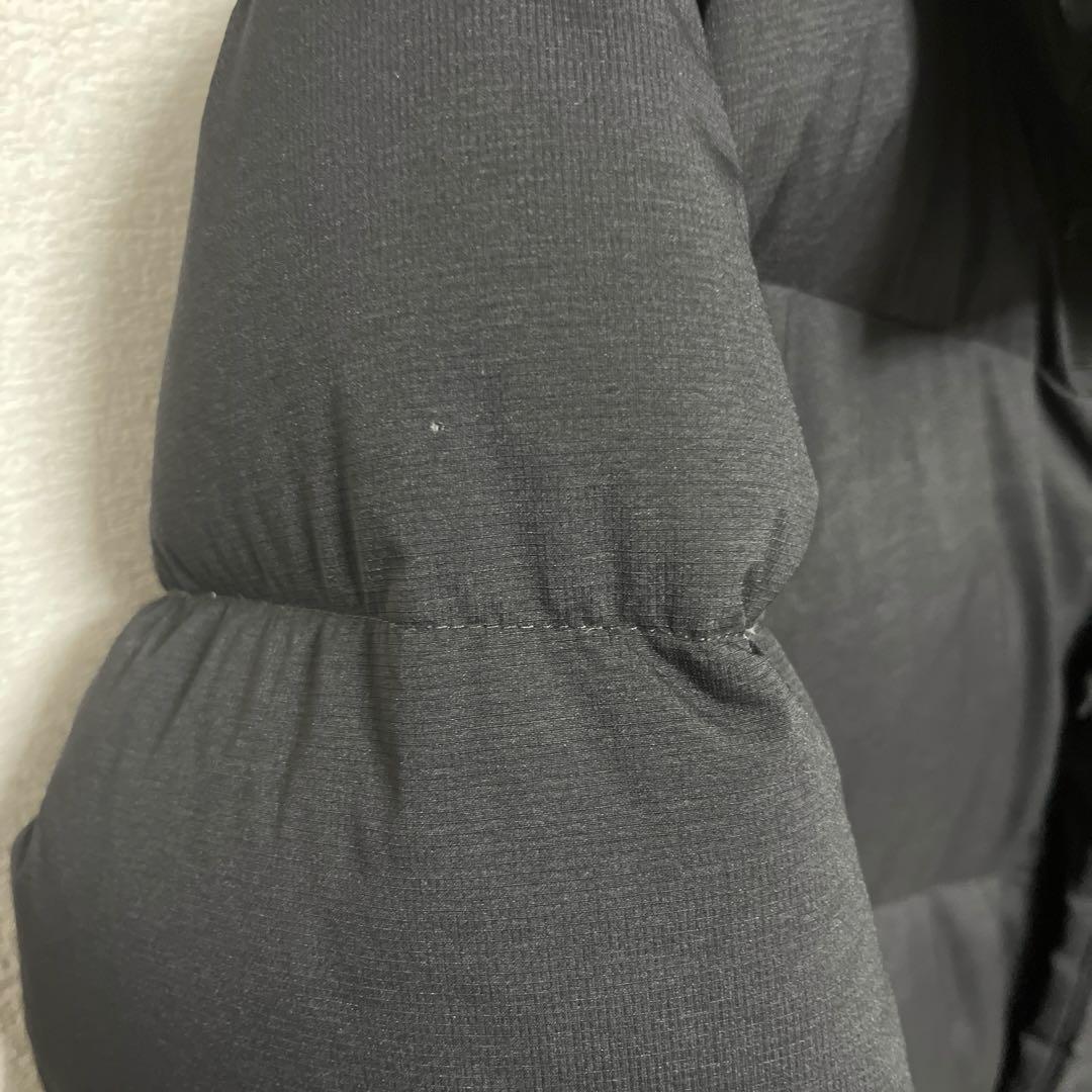 ノースフェイス ロングダウンジャケット メンズM レディースXL ブラック