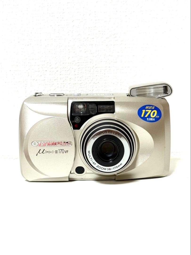 OLYMPUS mju ii zoom 170 コンパクトフィルムカメラ