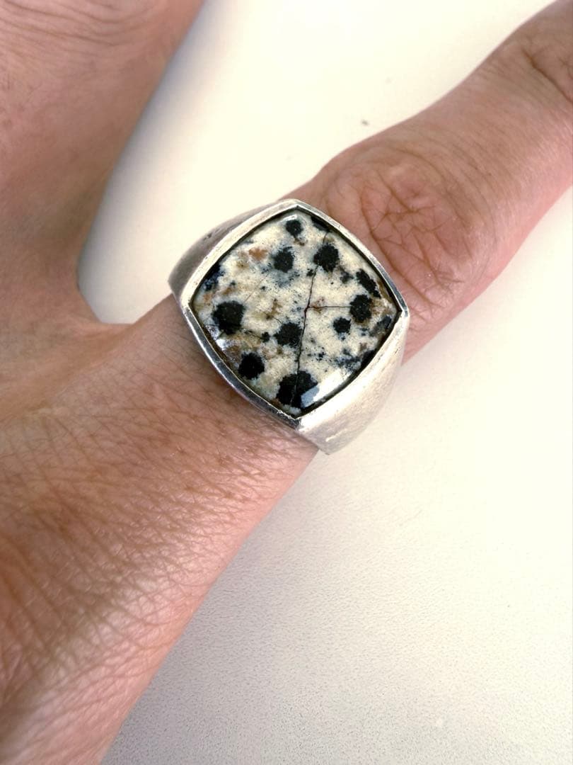 TOMWOODリング Cushion Leopard レオパード 53